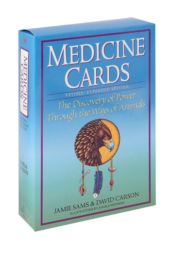 Книга MEDICINE CARDS SET (52 карт+инструкция) (Дэвид Карсон, Джейми Сэмс) — 1