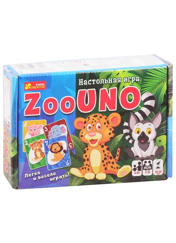 Настольная игра ТМ Ранок Зооуно 2843103 — 1
