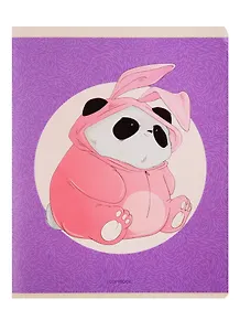 Тетрадь в клетку Unnika, "Милая панда", 48 листов, в ассортименте