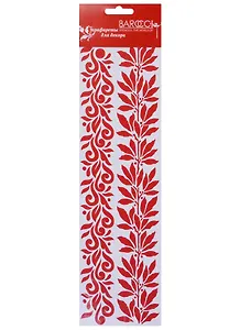 Трафарет Barocci ПВХ Бордюр Лавр Б-070 10х32см