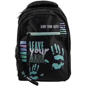 Рюкзак "Оставь свой след..." 2отд., 41*30*15см, полиэстер, светоотраж.эл-ты, 3 кармана