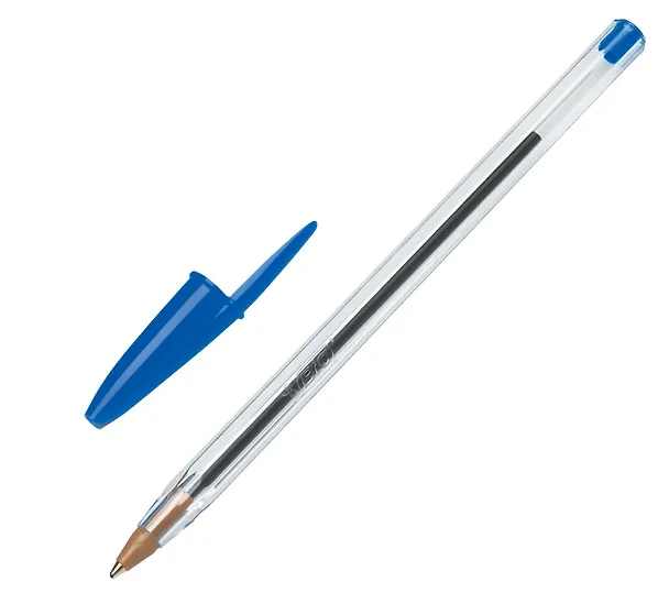 Шариковая ручка синяя, Cristal, Bic 213800 — 3