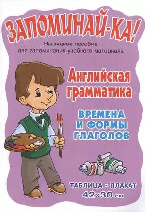 Английская грамматика. Времена и формы глаголов. Наглядное пособие для запоминания учебного материала — 2414602 — 1