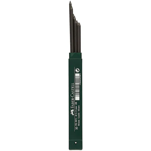 Грифели для цанговых карандашей, Faber-Castell, 10 штук 219461 — 2