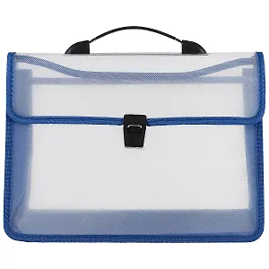 Папка-портфель «Синий», 2 отделения