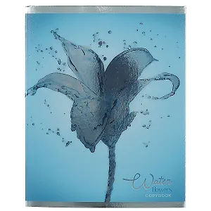 Тетрадь в клетку Unnika, "Хрустальные капли", 48 листов, в ассортименте