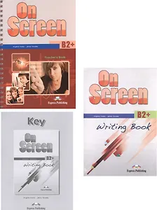 On Screen B2: Teacher's Book + Writing Book + Writing Book Key (комплект из 3-х книг в упаковке)