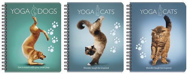 Тетрадь общая «Yoga Animals», 48 листов в клетку, А5, в ассортименте - Yoga Dogs 226403 — 1