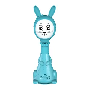 Зайчик Няня. Голубой. Музыкальная интерактивная игрушка