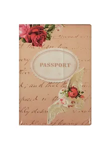 Обложка для паспорта Винтаж с голубем