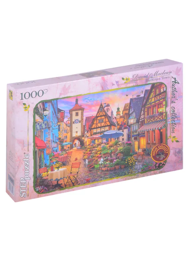 Пазл 1000 Баварский городок (Авторская коллекция) (Авторская коллекция) (7+) (79542) (680х480) (коробка) 2860777 — 1