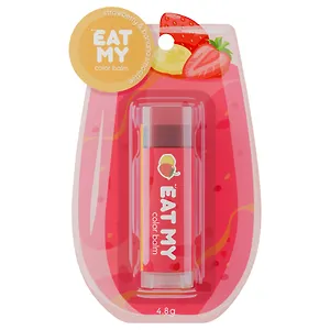 EAT MY оттеночный бальзам для губ Клубнично-банановый смузи(4,8г)  (Eat My) (361329)
