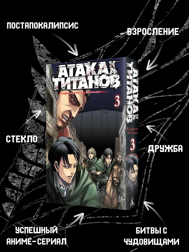 Атака титанов. Книга 3 (Том 5, 6) (Attack on Titan / Атака на титанов / Shingeki no Kyojin). Манга 2526151 — 7