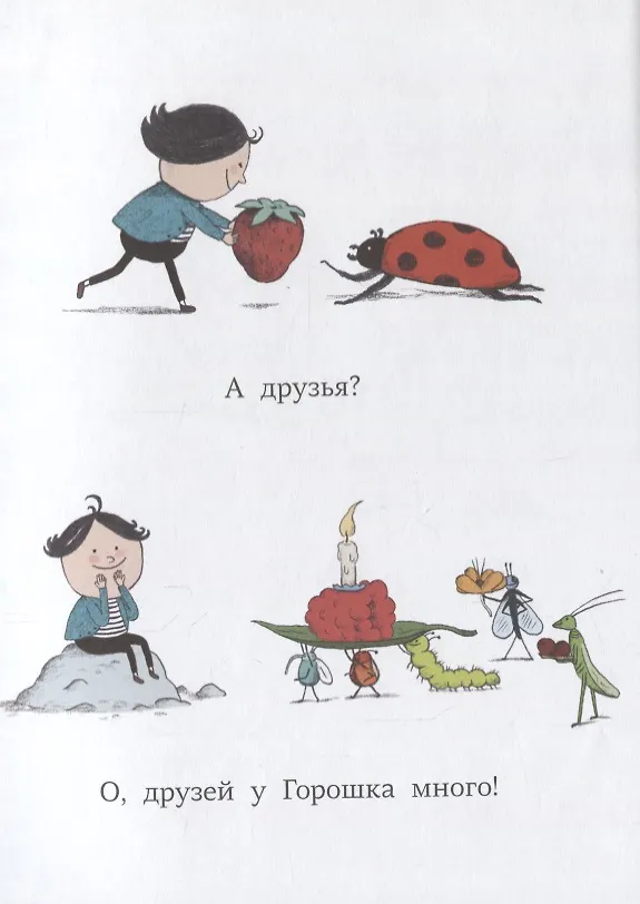 Книга Большое путешествие Горошка (Давид Кали) — 4