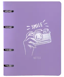 Тетрадь на кольцах в клетку Listoff, "ColourMania 17", 100 листов