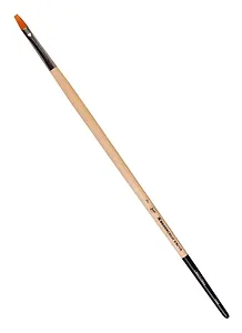 Кисть синтетика плоская №7, жесткая