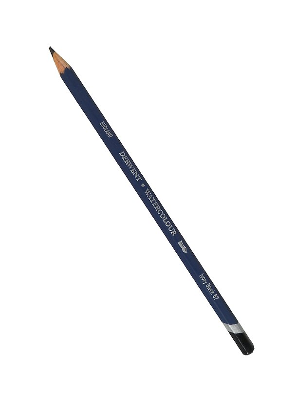 Карандаш акварельный «Watercolour» чёрная слоновая кость, Derwent 221350 — 1
