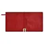 Планинг дат. 2025г. 64л "Тиволи глосс" красный, карманный, кожзам, мягк. переплет, блинт.тиснение, застежка-резинка, офсет, ляссе — 3054783 — 1