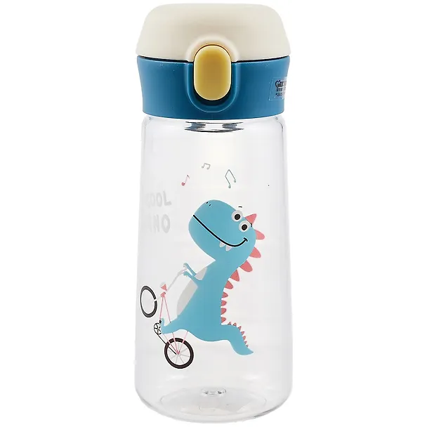 Бутылка Динозаврик Dino (пластик) (350мл) (12-8999-SL-7739) 2849503 — 1