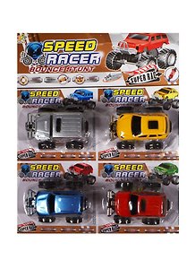 Набор игрушек «Машина Джип Speed Racer», 4 штуки