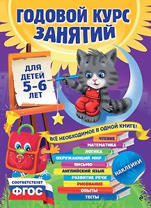 Годовой курс занятий: для детей 5-6 лет