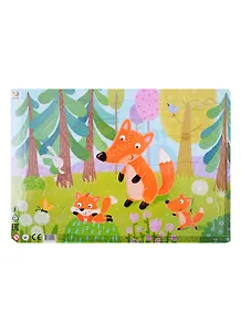 Пазл в рамке Dodo Лисята 21 элемент