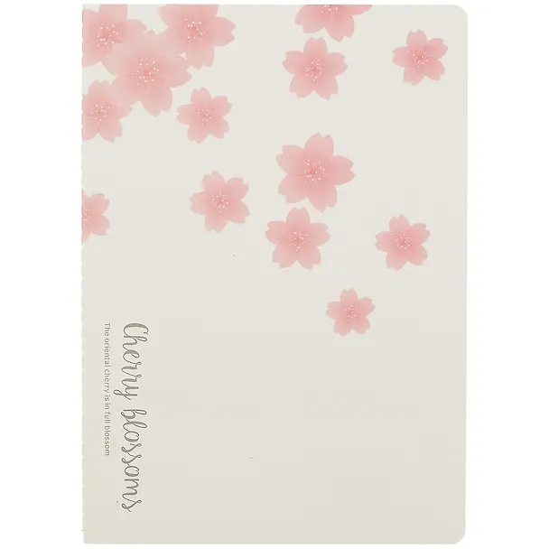 Тетрадь в линейку Languo, Cherry blossoms, B5, 48 листов, в ассортименте 252000 — 5