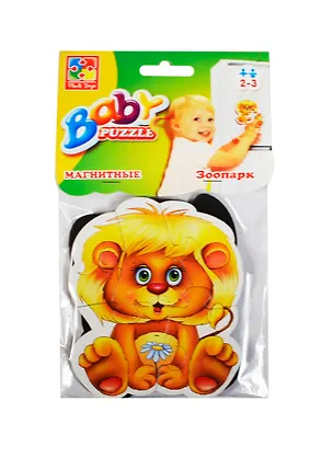 Мягкие магнитные Беби пазлы Зоопарк (VT3208-01) (2-3л.) 2419552