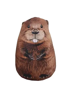 Подушка декоративная антистресс Бобёр (20х12) (АН2025-21)