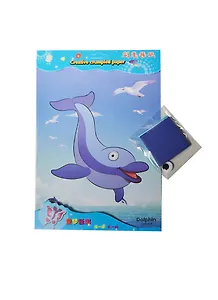 Аппликация бумагой Дельфин (160925) (упаковка)