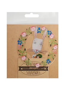 Закладка пластик фигурная Заяц (751014-1)