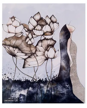 Набор для творчества Алмазная мозаика "Водопад by Lina Kreida", 40 х 50 см 3021275