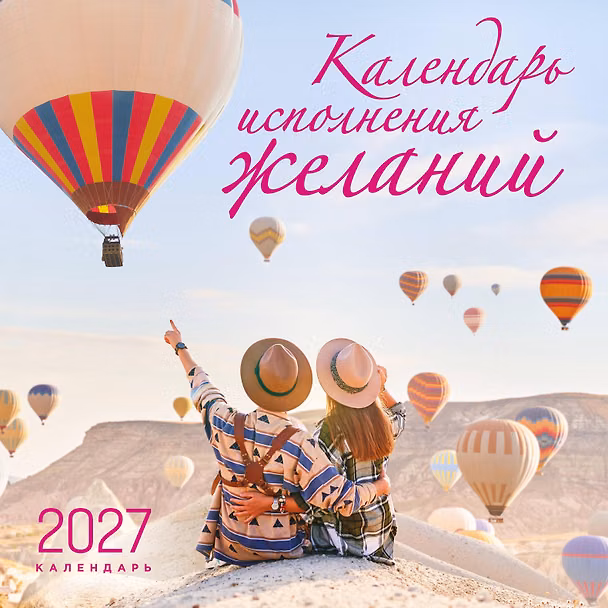 Календарь 2027г 300*300 "Календарь исполнения желаний" настенный, на скрепке 3174728 — 1