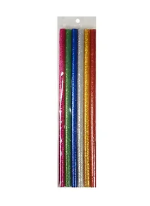 Набор для творчества Стержни для клеевых пистолетов с блестками 18см 7мм 6шт