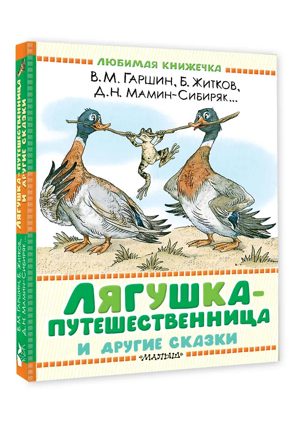 Книга Лягушка-путешественница и другие сказки (Всеволод Гаршин, Дмитрий Мамин-Сибиряк, Борис Житков) — 4