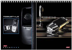 Блокнот А5 60л кл."Мобильный телефон" подложка - жестк.картон, цв.обл,офсет, Hatber 218975