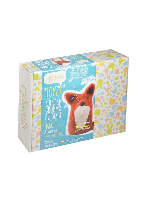 Набор для творчества Toyzy. Валяние «Лисичка», начальный уровень 2460469 — 1