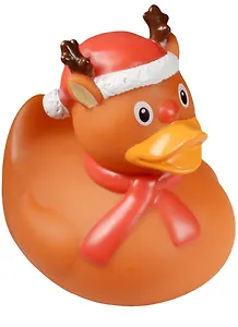 Игрушка для купания LiLaLu  Уточка новогодний олень