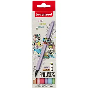 Линеры 06цв пастельные цвета, к/к, подвес