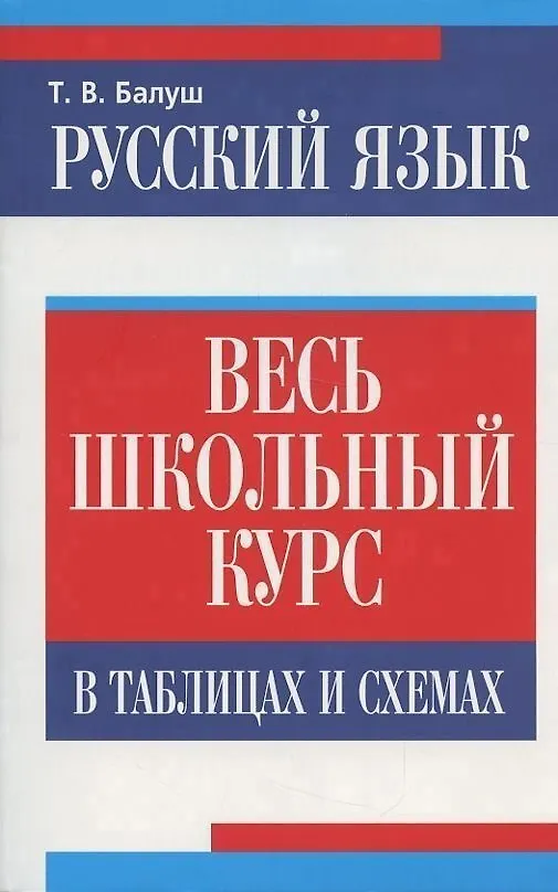 Книга Русский язык: весь школьный курс в таблицах и схемах (Татьяна Балуш) — 5