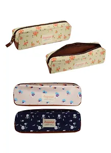 Пенал на молнии Цветы (ткань) (20х5,5) (LGTY-4424)