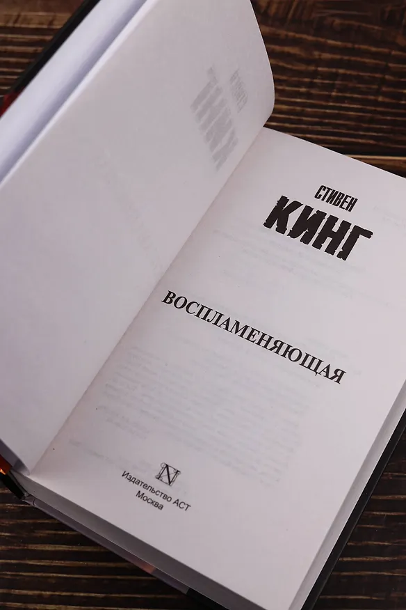 Книга Воспламеняющая (Стивен Кинг) — 8