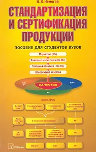 Стандартизация и сертификация продукции: пособие для студентов вузов / (мягк). Немогай Н. (Матица)