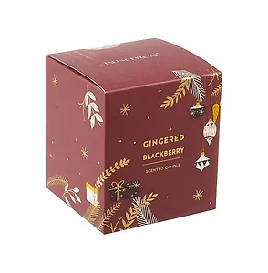 Ароматическая Свеча в стакане (Blackberry) (200г) (8х9) (12-Fareast-B007020-1)