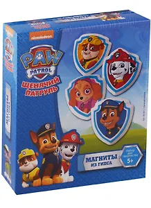 Набор для творчества LORI Магниты из гипса "Щенячий патруль" Мс-001