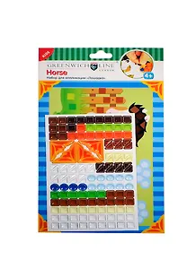 Набор д/аппликации  Greenwich Line "Лошадка" из объемного пластика AP00113