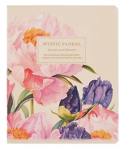 Тетрадь 48 листов в клетку "Blossom"