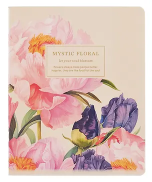 Тетрадь 48 листов в клетку "Blossom" 3093770