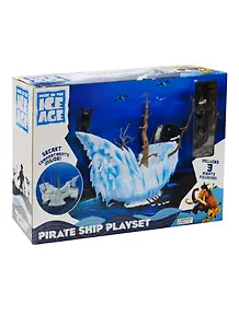 Арт. 237050 Игровой набор Ледниковый период - 4 Пиратский Корабль+3 фигурки 5 см