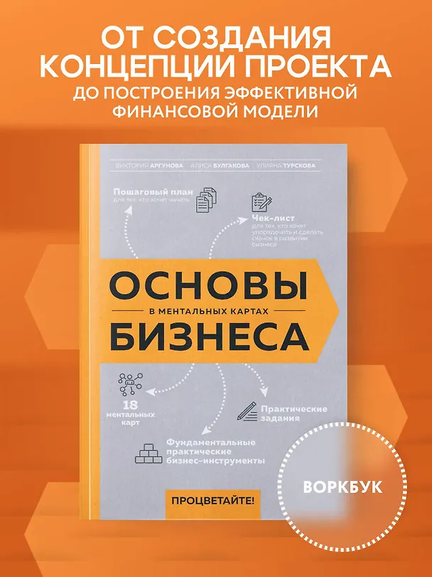 Книга Основы бизнеса в ментальных картах (Виктория Аргунова, Алиса Булгакова, Улияна Турскова) — 5